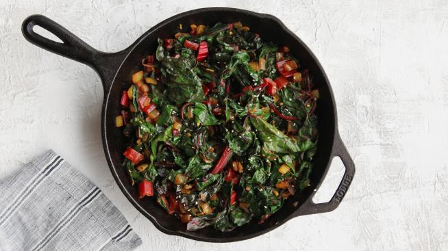 Braised Spiced Greens